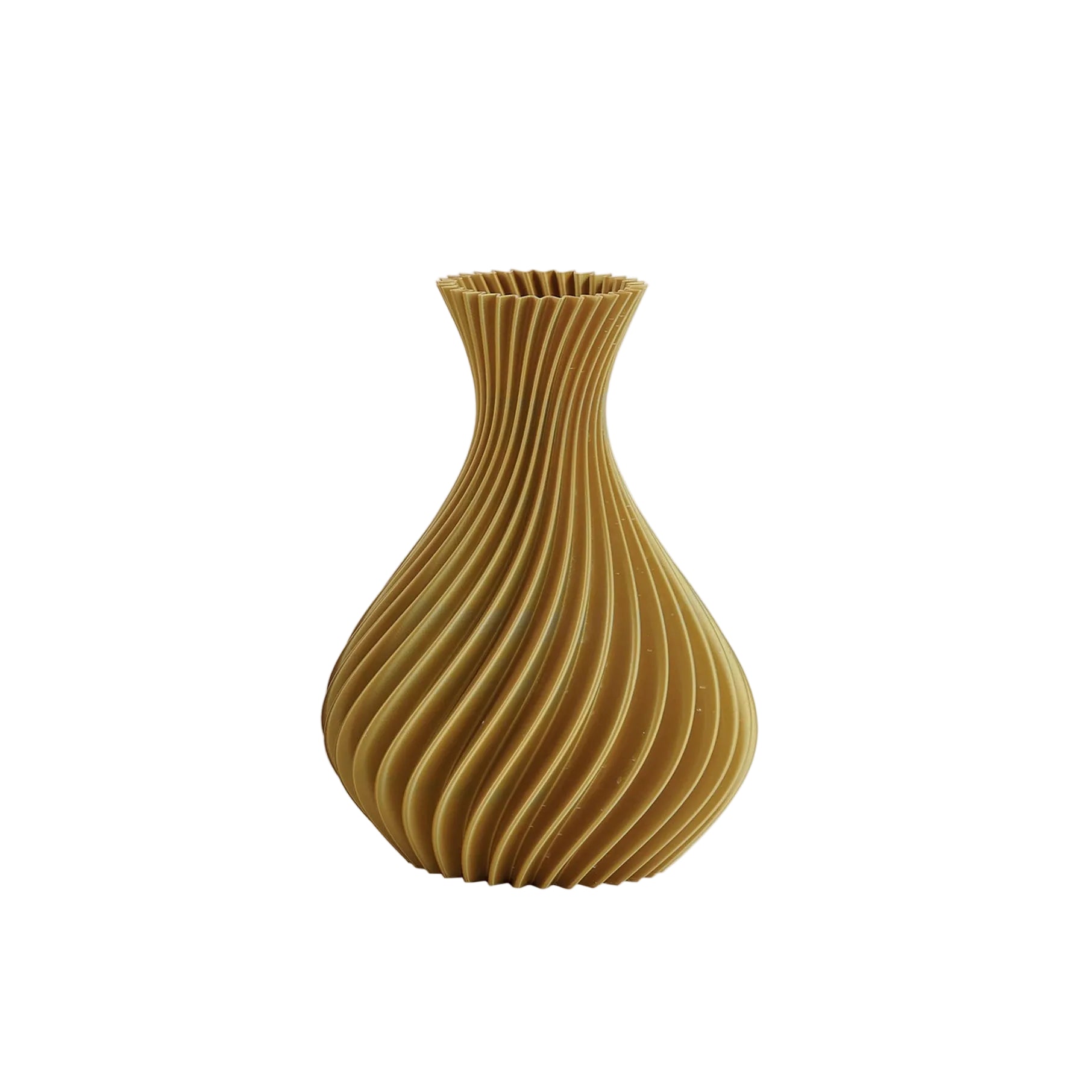 Vaso Spirale Oro Silver