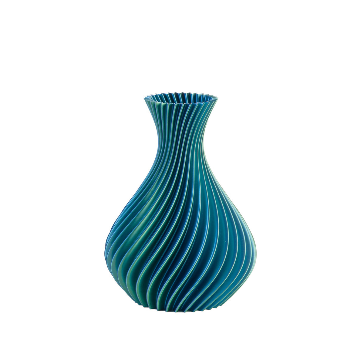 Vaso Spirale Smeraldo