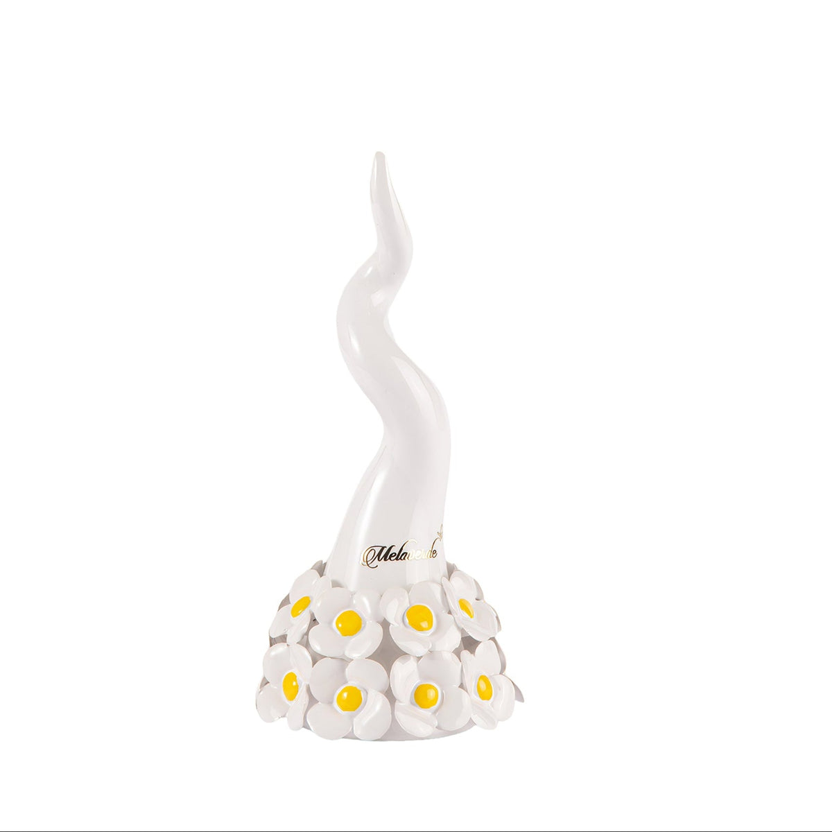 Corno Margherite Bianco