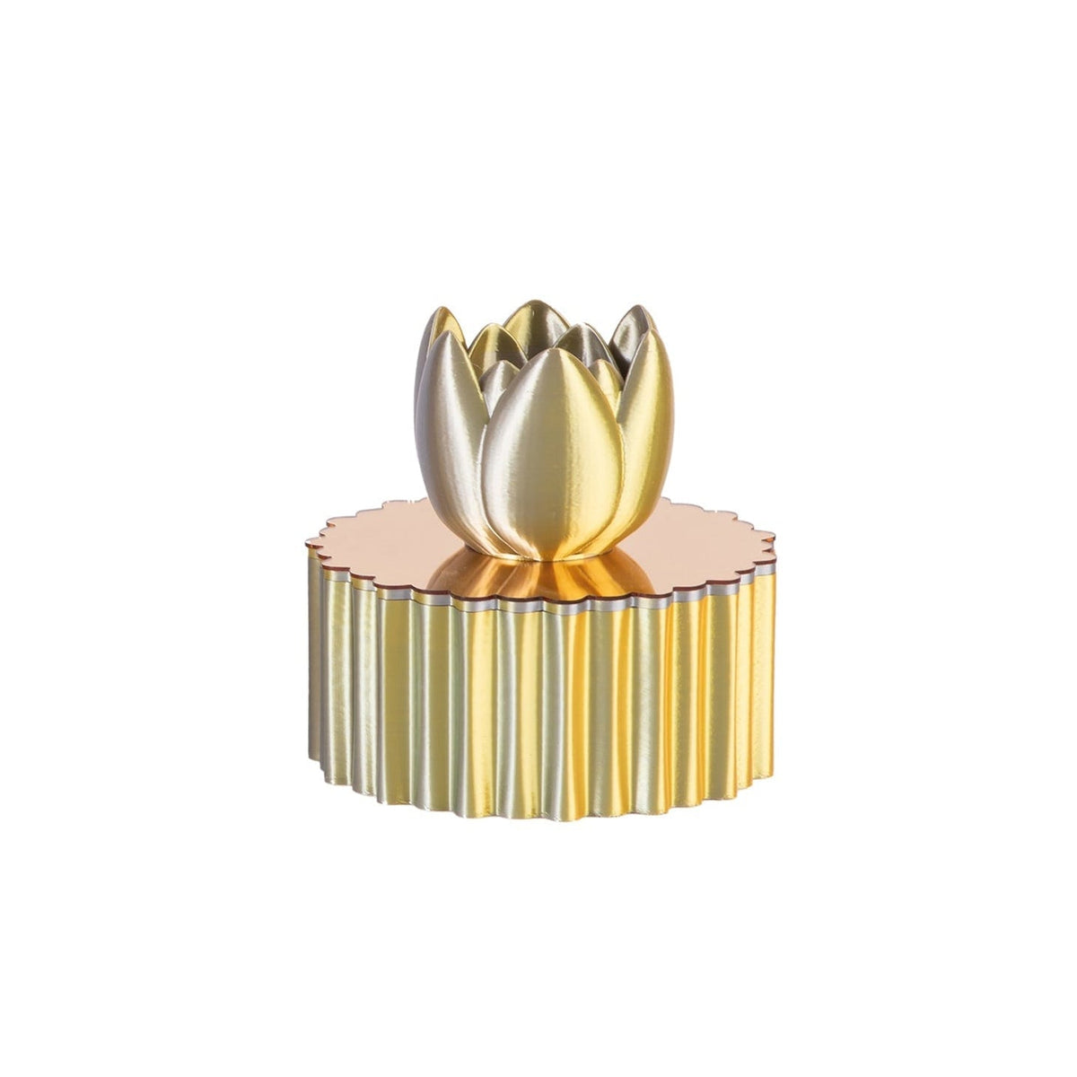 Portagioie Tulip Oro Silver