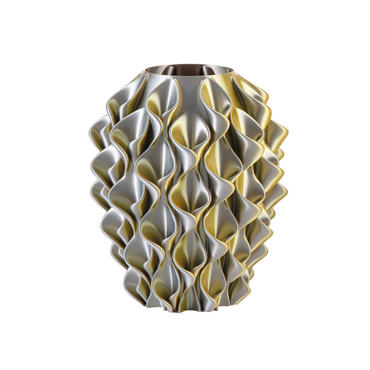 Vaso Fiore Oro Silver