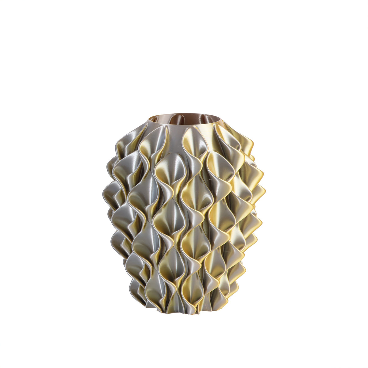 Vaso Fiore Oro Silver