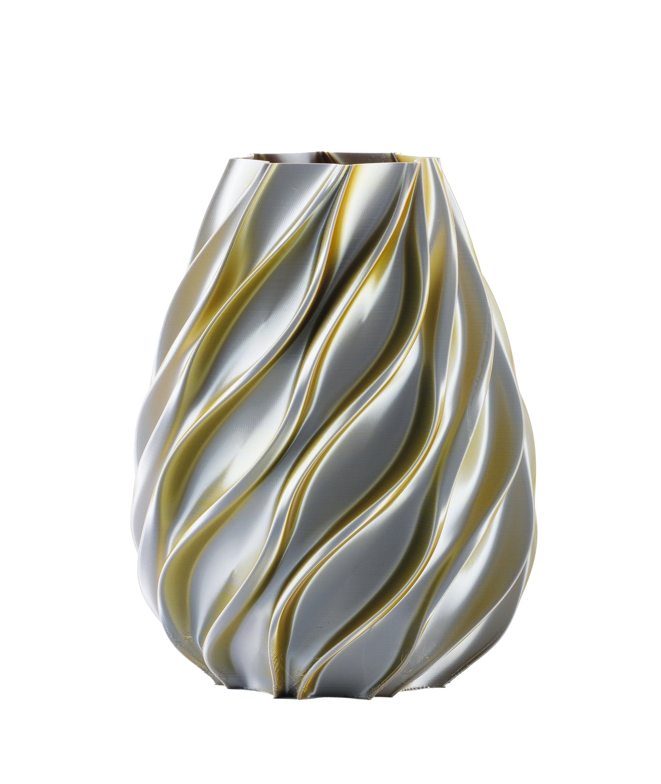 Vaso Twist Oro Silver