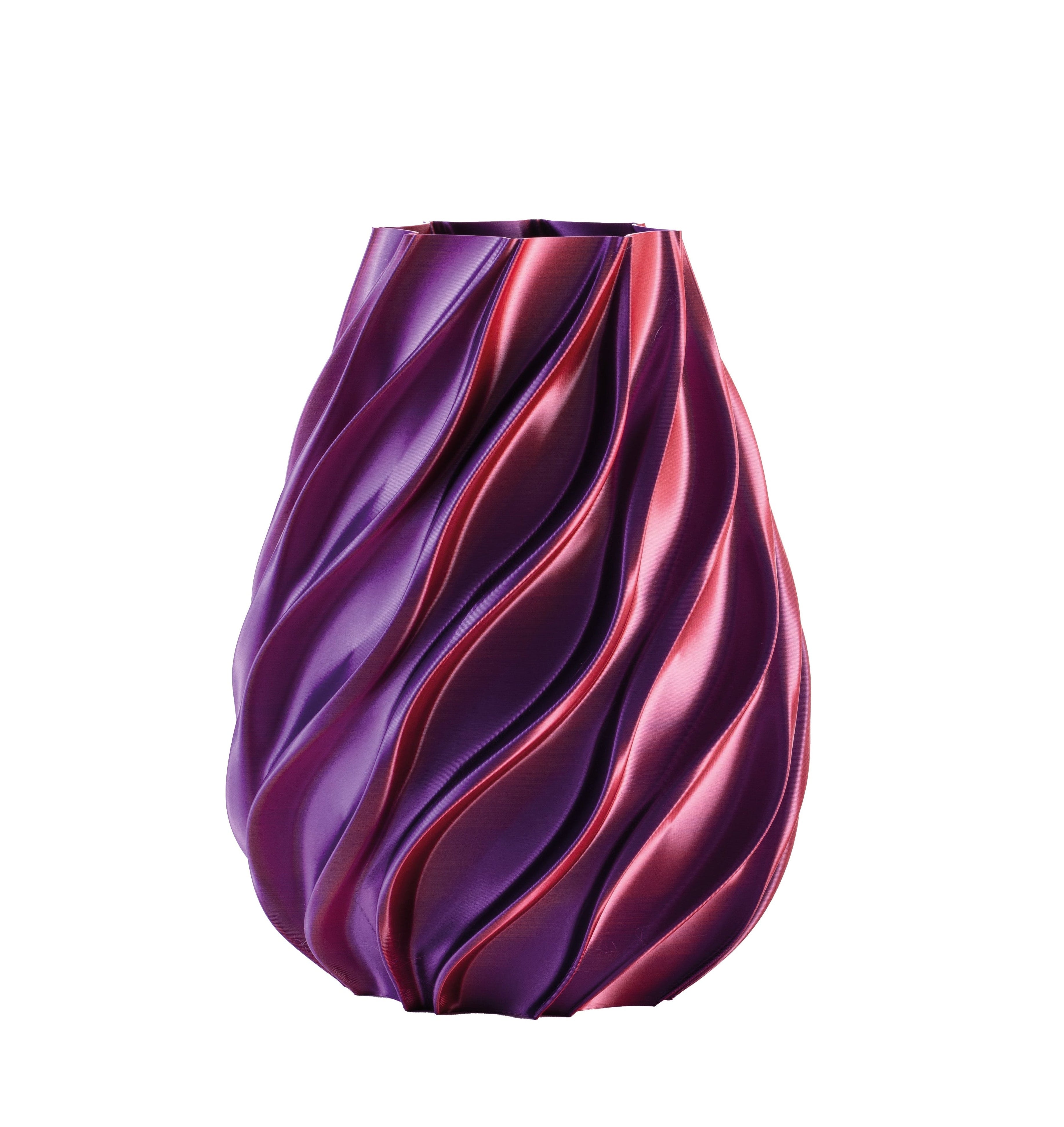 Vaso Twist Viola Bicolor