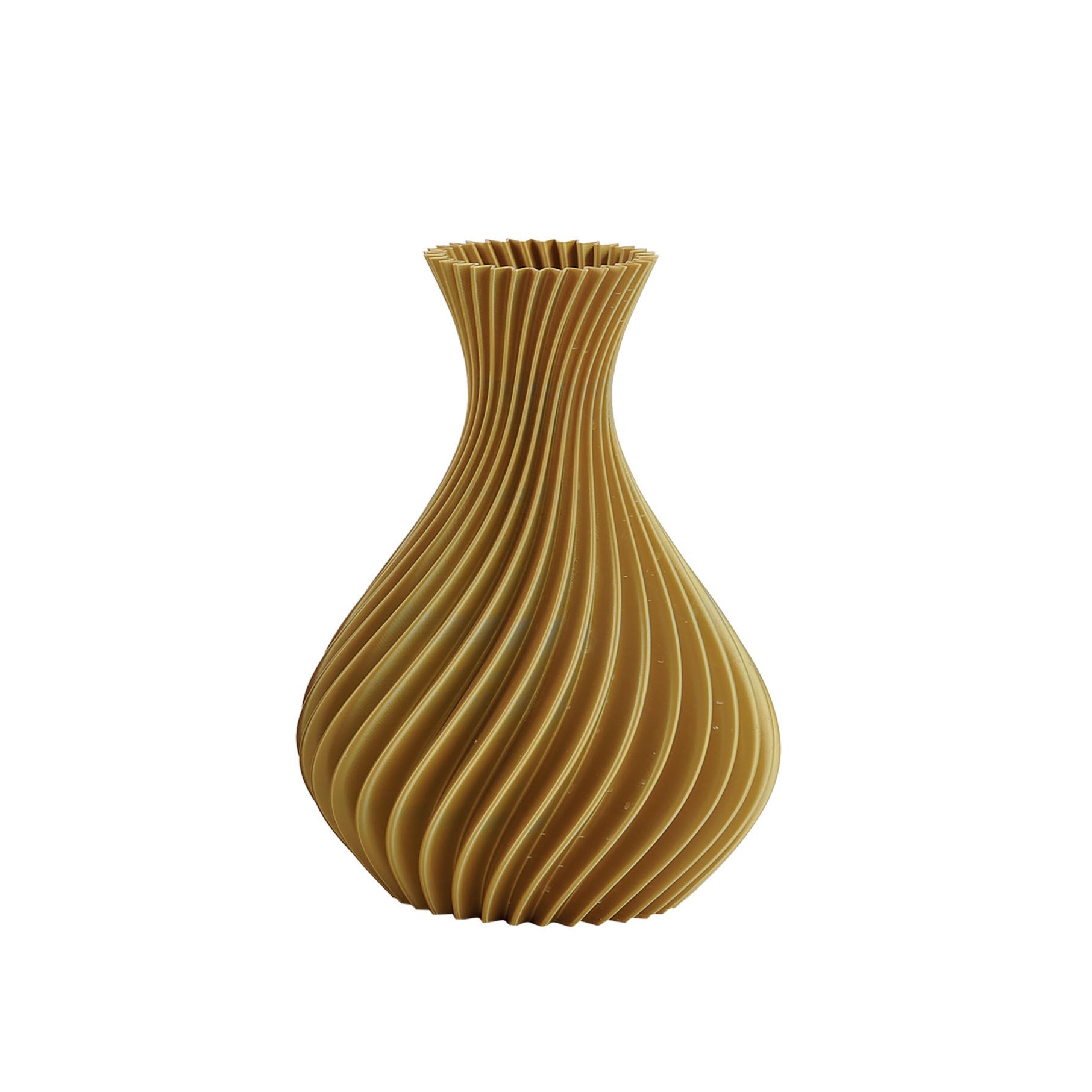 Vaso Spirale Oro Silver