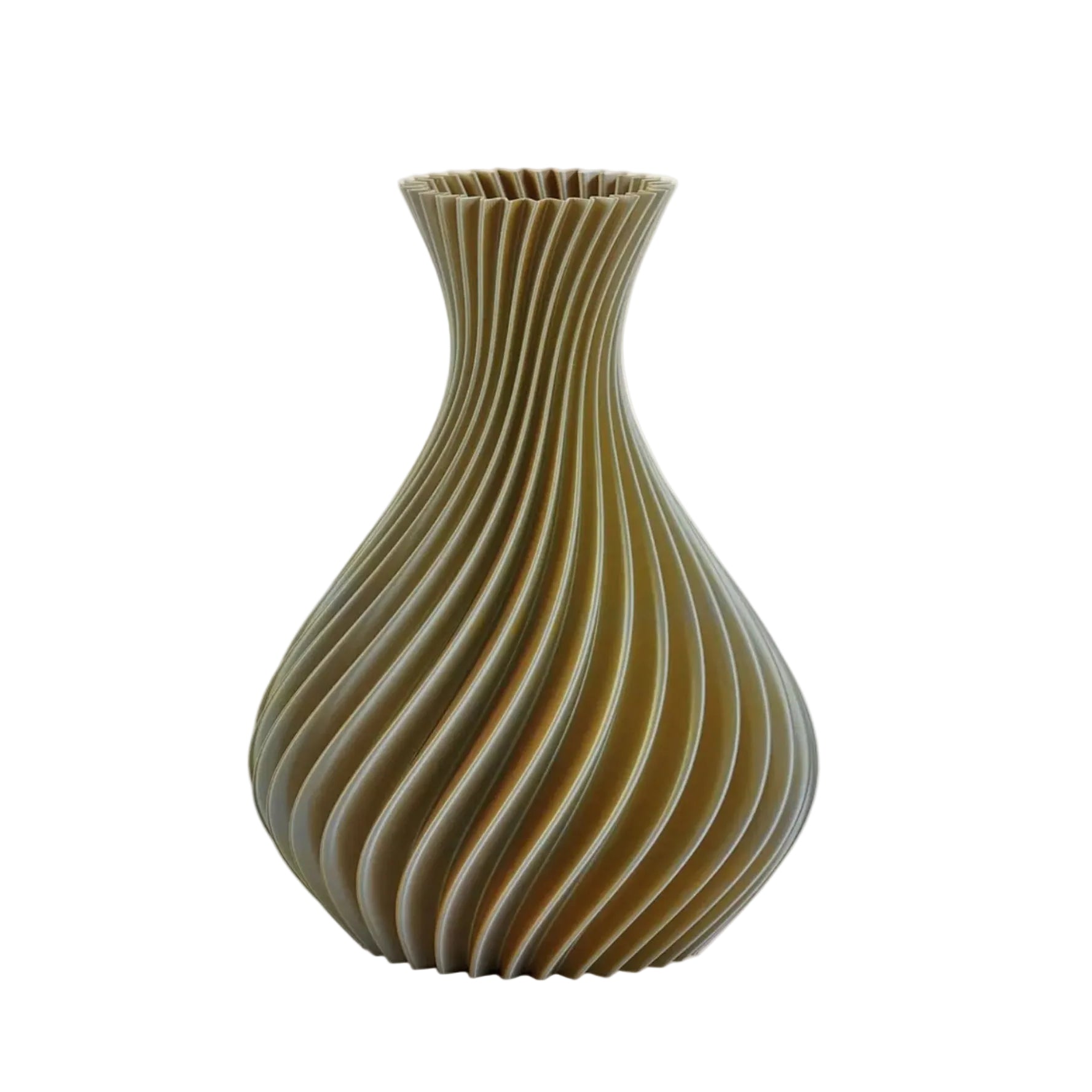 Vaso Spirale Oro Silver