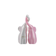 Elefanti Intrecciati Rosa