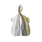 Elefanti Intrecciati Oro Silver