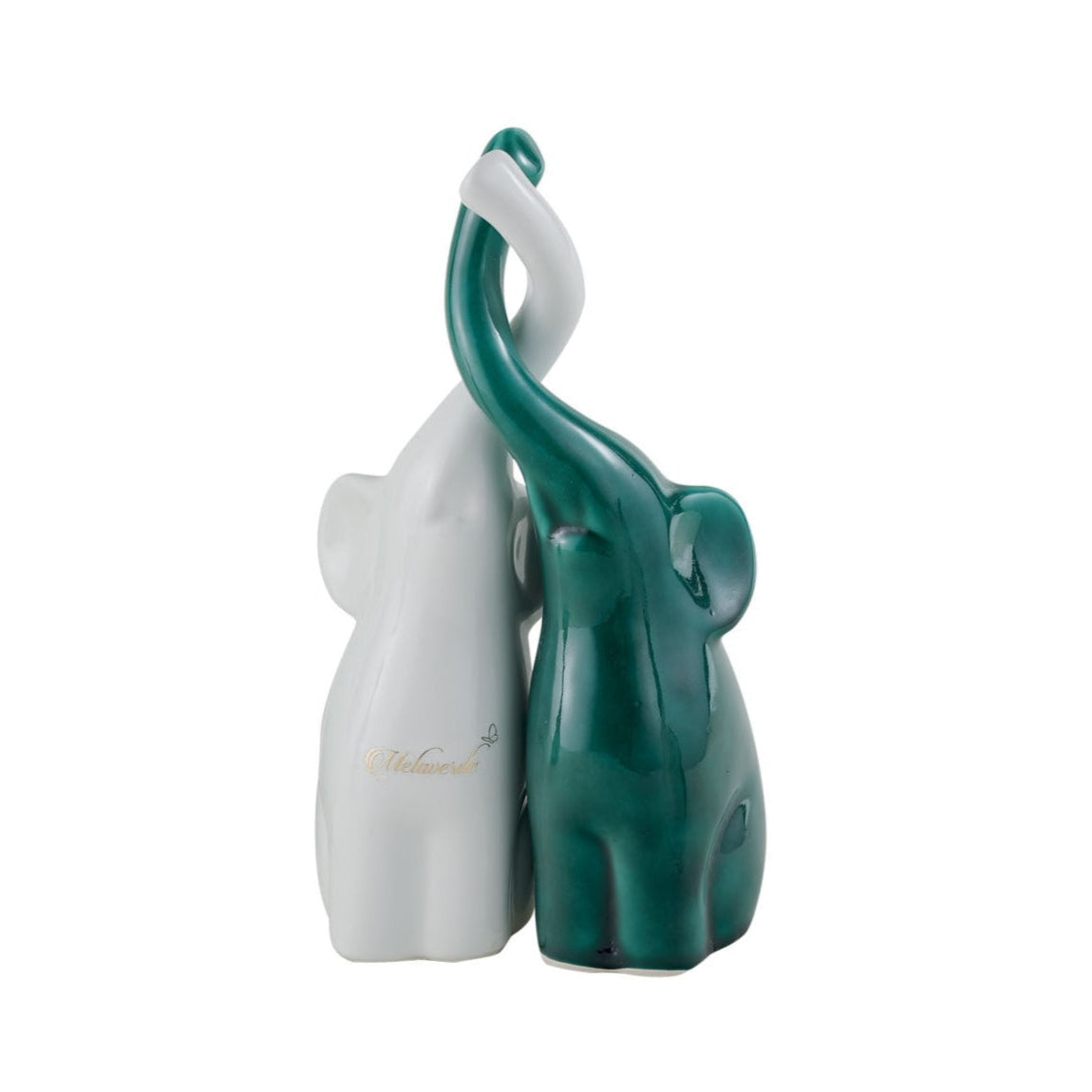 Elefanti Intrecciati Verde