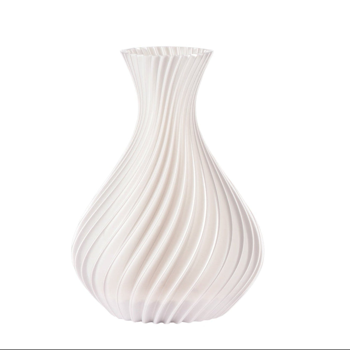 Vaso Spirale Bianco
