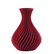 Vaso Spirale Bordeaux