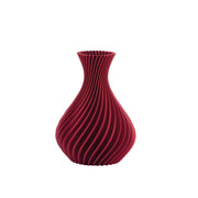 Vaso Spirale Bordeaux