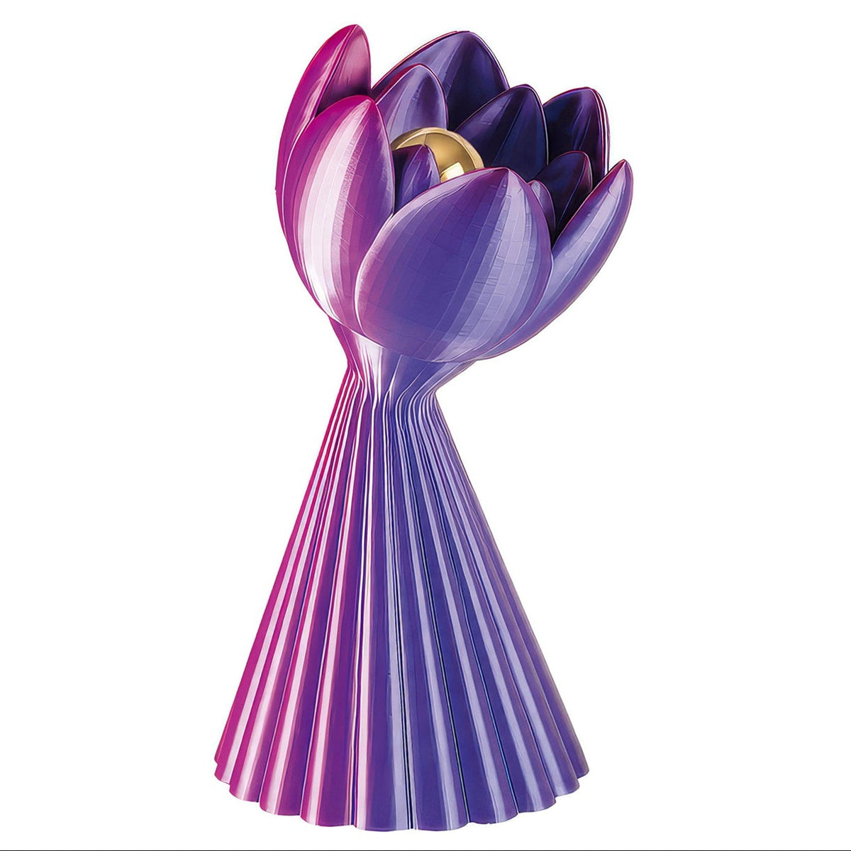 Lampada Tulip Viola Bicolor