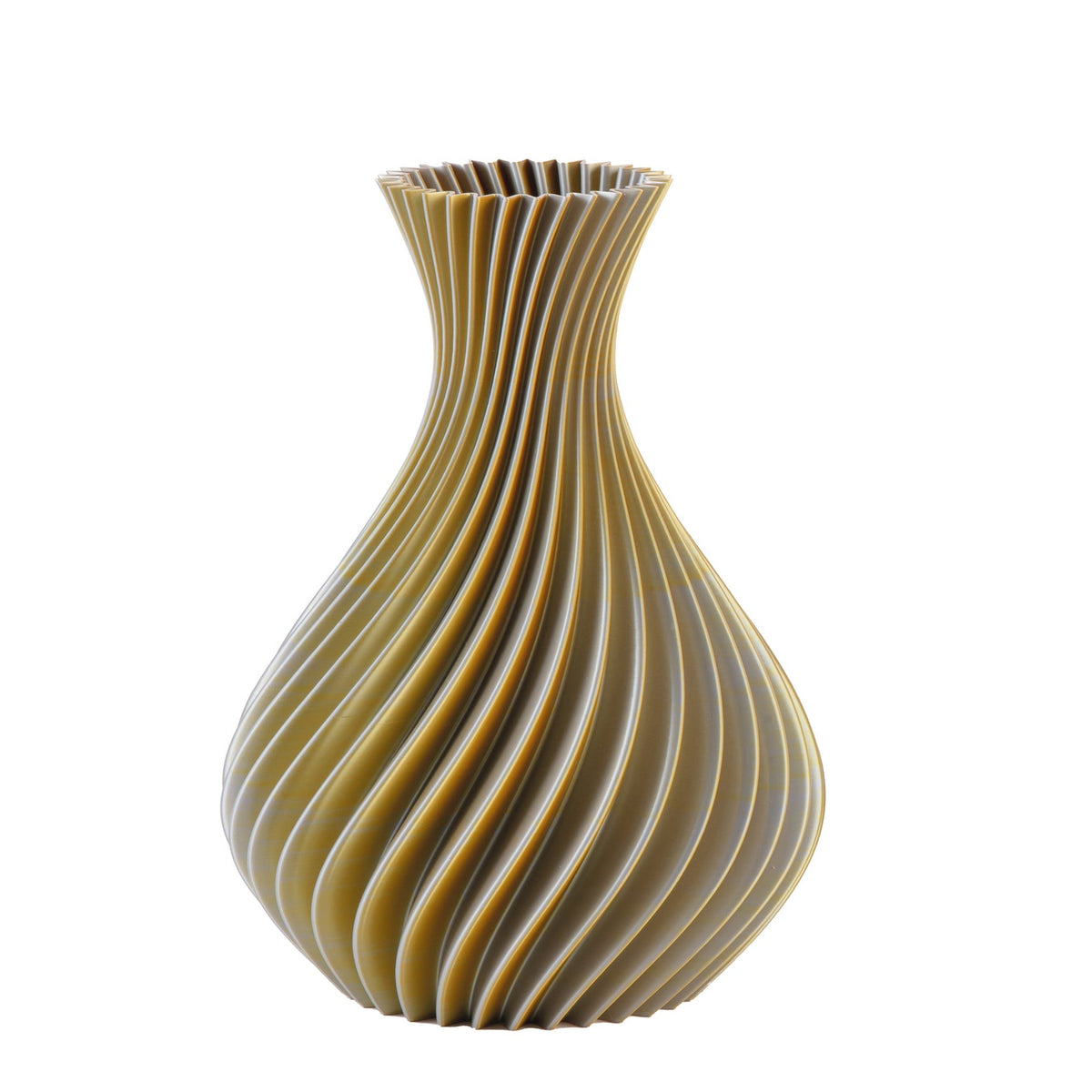 Vaso Spirale Oro Silver