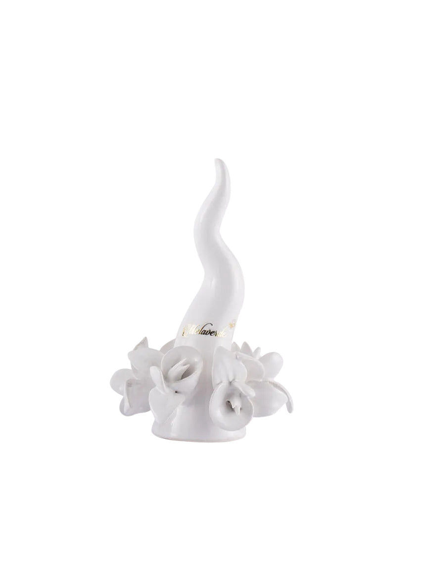 Corno Orchidea Bianco